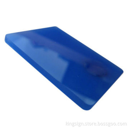 Blue Acrylic Sheet
